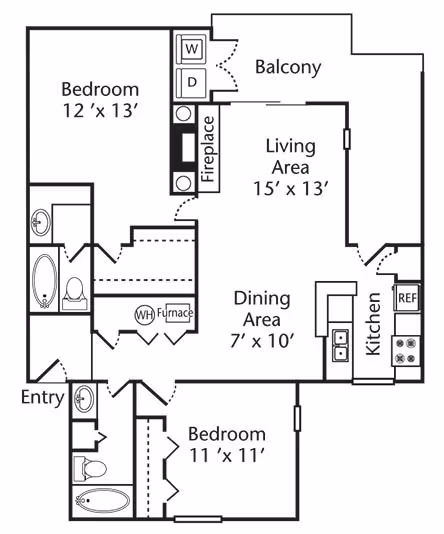 Unit 1201 1608 floor plan